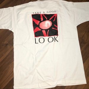 90’s Ray Ban Promo Take A Good Look Shirt